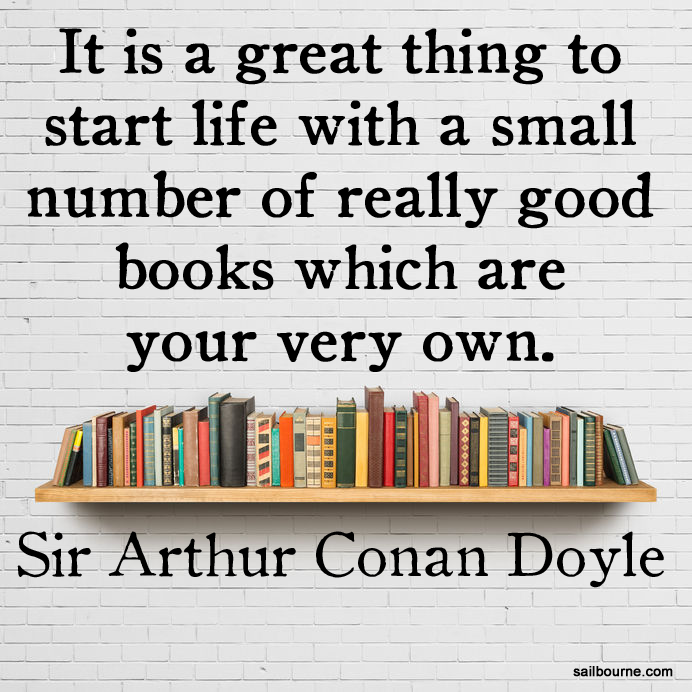 Monday Meme #10 — Conan Doyle on Books